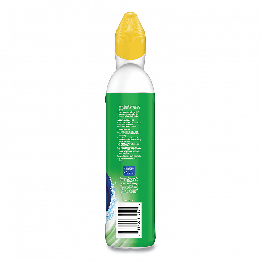 Power Stain Destroyer Toilet Bowl Disinfectant, Rainshower Scent, 24 oz Bottle (387234EA)