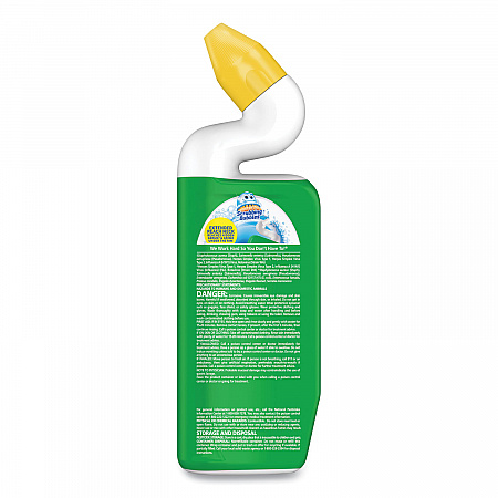 Power Stain Destroyer Toilet Bowl Disinfectant, Rainshower Scent, 24 oz Bottle, 6/Carton (387234)