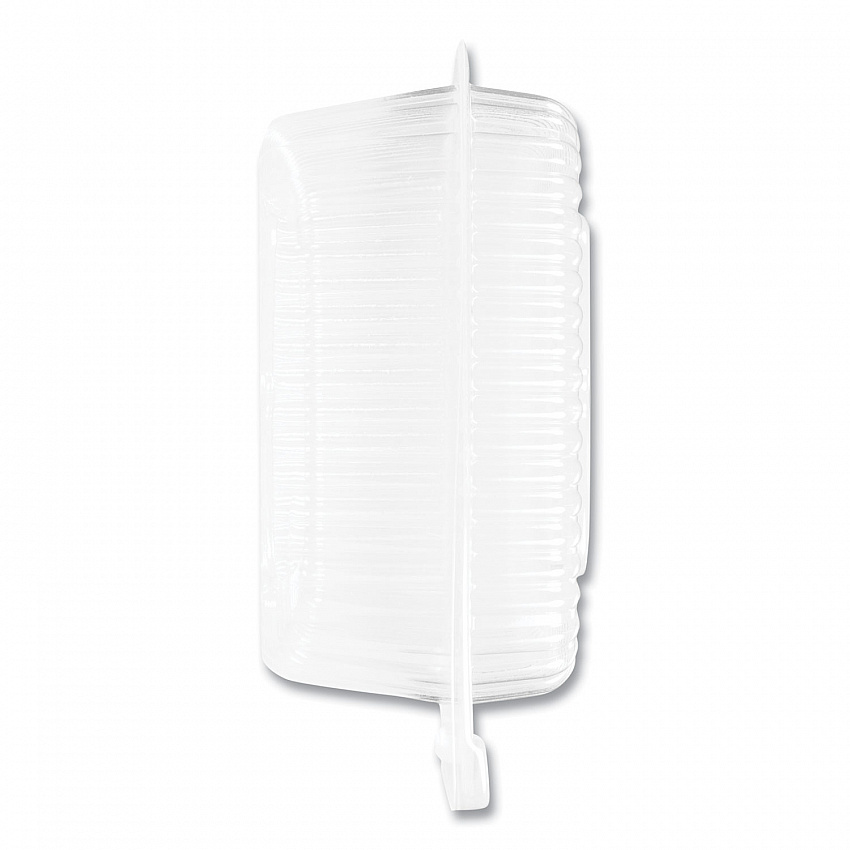 Handi-Lock Single Compartment Food Container, 16 oz, 5.63 x 3.25, Clear, Plastic, 500/Carton (6051D)