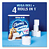 Ultra Soft Bathroom Tissue, Mega Roll, Septic Safe, 2-Ply, White, 224 Sheets/Roll, 12 Rolls/Pack, 4 Packs/Carton (08813)