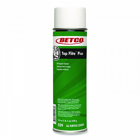 Top Flite Plus All-Purpose Cleaner, 19 oz Aerosol Can, 12/Carton (0592300)