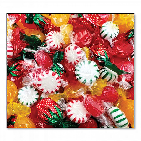 Individually Wrapped Candy Assortments, Assorted Flavors, 5 lb Box (00616)