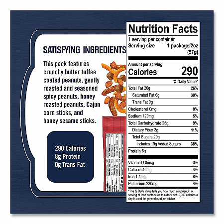 Trail Mix, Sweet 'N Spicy Mix, 1.75 oz Packet, 24/Box (SN08384)