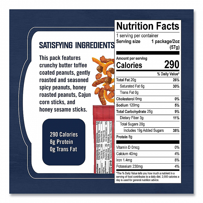 Trail Mix, Sweet 'N Spicy Mix, 1.75 oz Packet, 24/Box (SN08384)