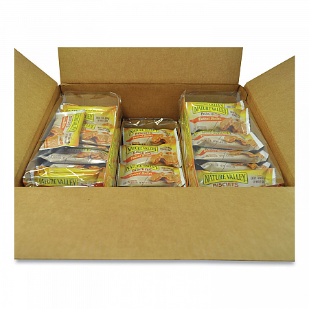 Biscuits, Peanut Butter, 1.35 oz Packet, 16/Box (SN47878)