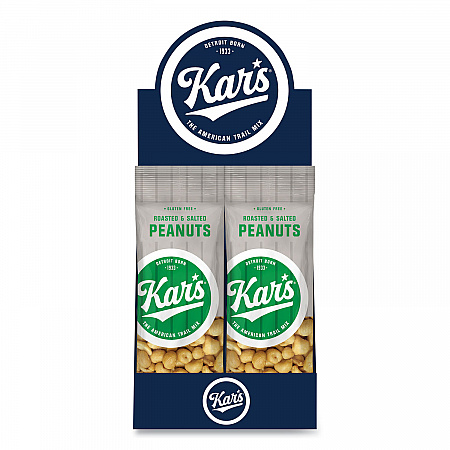 Peanuts, Salted, 2.5 oz Packet, 12/Box (SN08237)