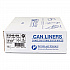 High-Density Commercial Can Liners, 33 gal, 16 mic, 33