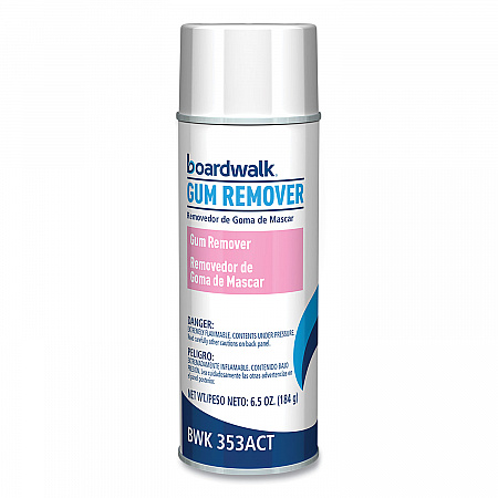 Chewing Gum and Candle Wax Remover, Unscented, 6.5 oz Aerosol Spray, 12/Carton (353ACT)