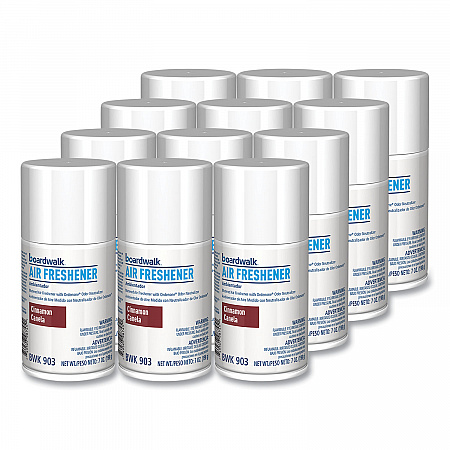 Metered Air Freshener Refill, Cinnamon Sunset, 7 oz Aerosol Spray, 12/Carton (903)