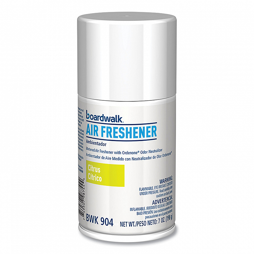 Metered Air Freshener Refill, Citrus Sunrise, 7 oz Aerosol Spray, 12/Carton (904)