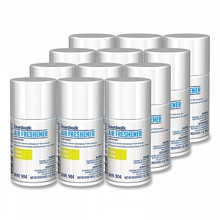 Metered Air Freshener Refill, Citrus Sunrise, 7 oz Aerosol Spray, 12/Carton (904)