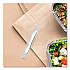 Regal Mediumweight Cutlery, Individually Wrapped, Knife, Plastic, White, 1,000/Carton (MOW20007)