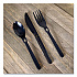 Knife WeGo Polystyrene Utensils, Knife, Plastic, Black, 1,000/Carton (54101102)