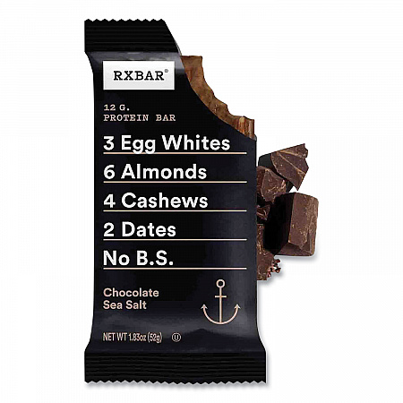 Adult Bars, Chocolate Sea Salt, 1.83 oz Bar, 5 Bars/Box, 2 Boxes/Carton (60000742)