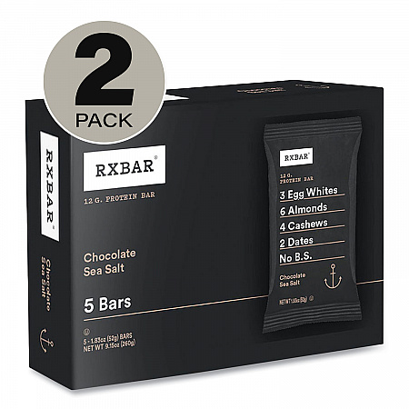 Adult Bars, Chocolate Sea Salt, 1.83 oz Bar, 5 Bars/Box, 2 Boxes/Carton (60000742)