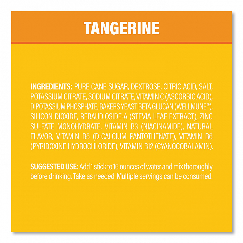 Immune Support, Tangerine, 0.56 oz Packet, 10/Pack (22002080)