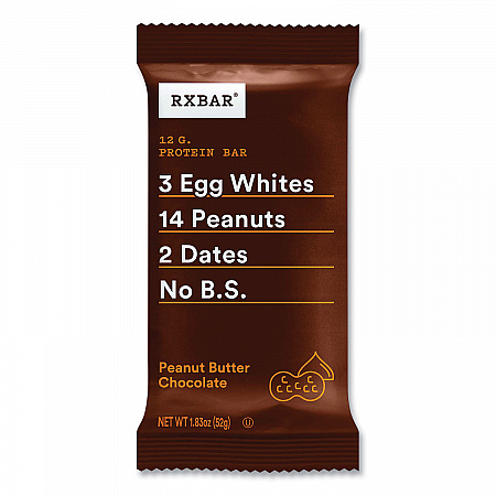 Adult Bars, Peanut Butter Chocolate, 1.83 oz Bar, 5 Bars/Pack, 2 Packs/Carton (60000770)