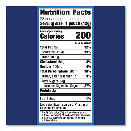 Soft Baked Mini Chocolate Chip Cookies, 1.5 oz Pouch, 28/Pack (22002056)