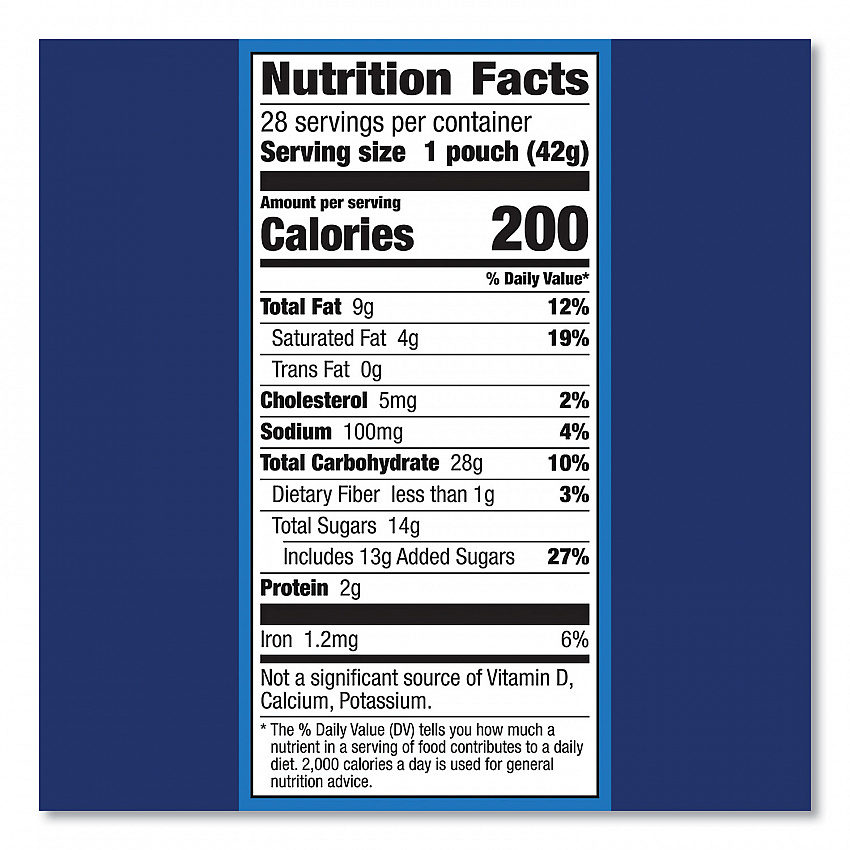 Soft Baked Mini Chocolate Chip Cookies, 1.5 oz Pouch, 28/Pack (22002056)