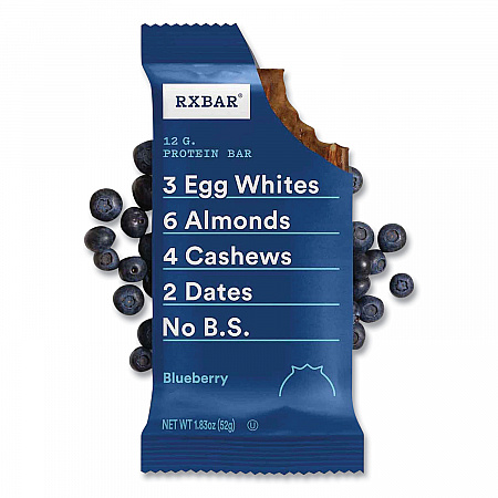 Adult Bars, Blueberry, 1.83 oz Bar, 5 Bars/Box, 2 Boxes/Carton (60000741)