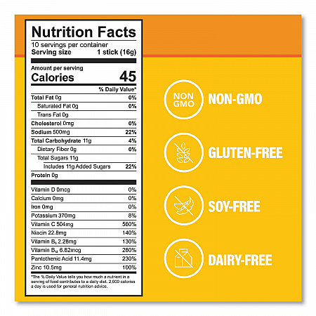 Immune Support, Tangerine, 0.56 oz Packet, 10/Pack (22002080)