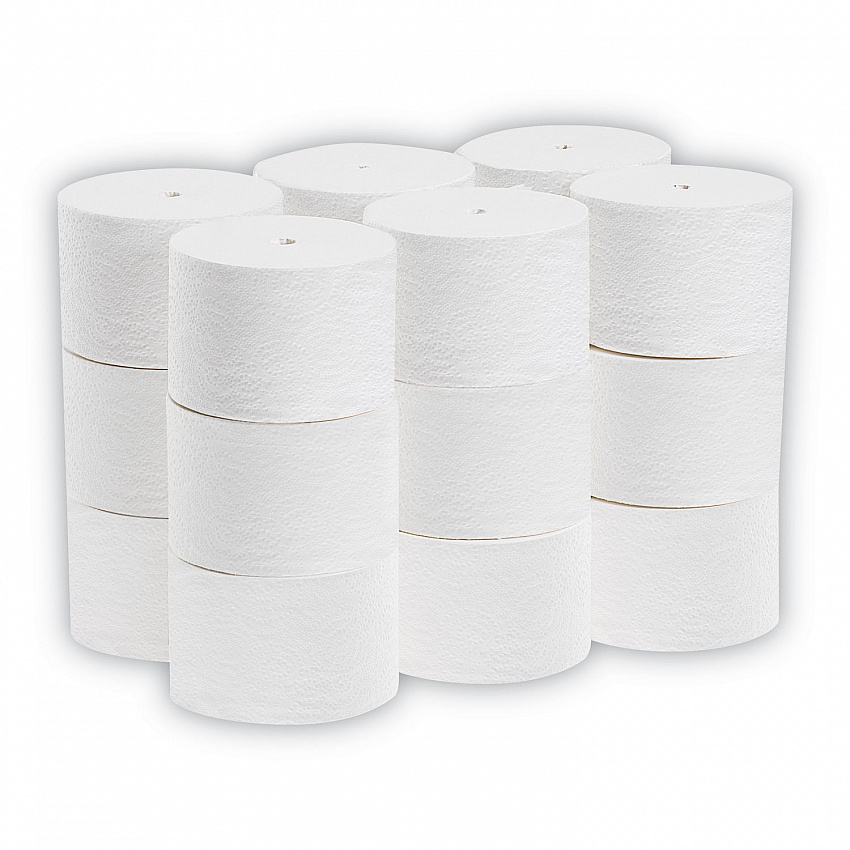 Angel Soft ps Compact Coreless Premium Bathroom Tissue, 2-Ply, White, 660 Sheets/Roll, 18 Rolls/Carton (19379)