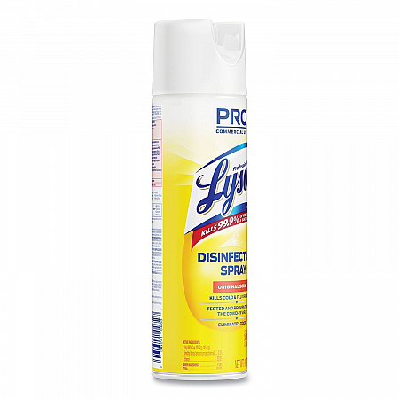 Disinfectant Spray, Original Scent, 19 oz Aerosol Spray, 12/Carton (04650CT)