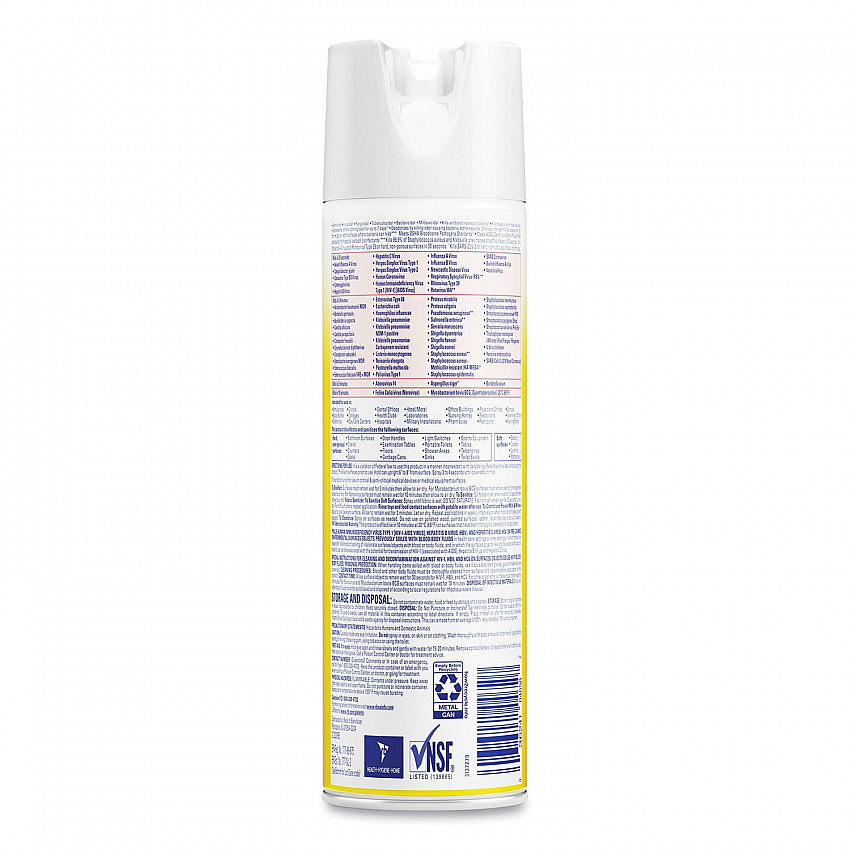 Disinfectant Spray, Original Scent, 19 oz Aerosol Spray, 12/Carton (04650CT)