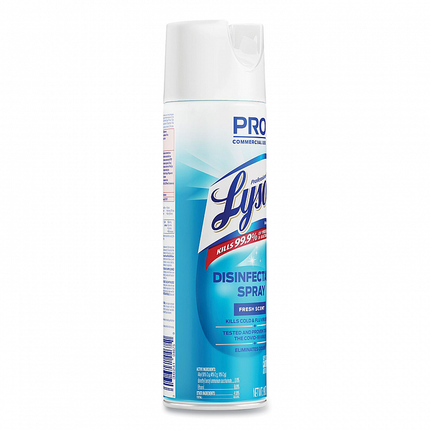 Disinfectant Spray, Fresh Scent, 19 oz Aerosol Spray (04675EA)