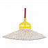 Cut-End Cotton Wet Mop Heads, Cotton/Plastic, White, 12/Carton (FGF51800WH00)
