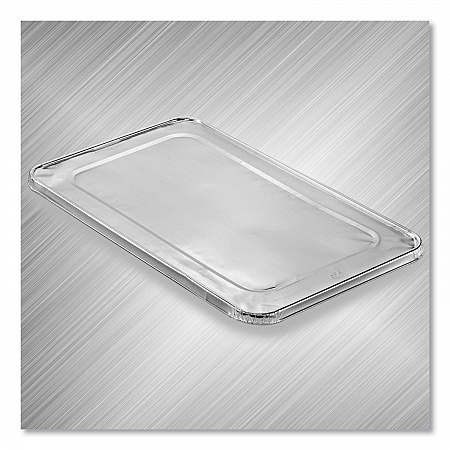Steam Table Pan Lids, Full Curl Edge, Fits Full-Size Pan, 0.62