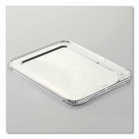 Steam Table Pan Lids, Full Curl Edge, Fits Half-Size Pan, 0.62