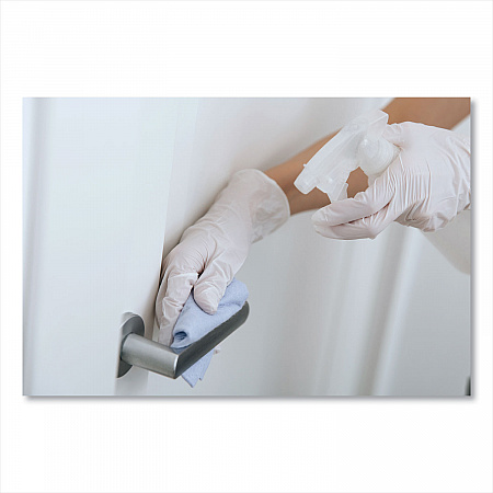 Latex Gloves, Powdered, Small, 4 mil Thick, 9.45