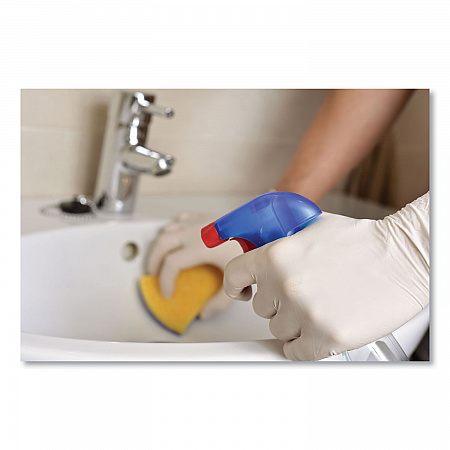 Latex Powdered Gloves, Small, 4 mil Thick, 9.45
