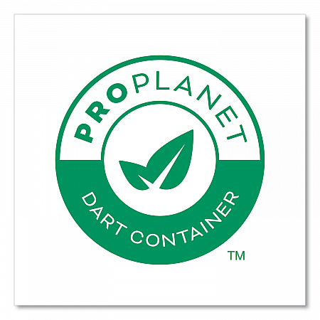Compostable Paper Hot Cups, ProPlanet Seal, 20 oz, White/Green, 600/Carton (420PLAPLANET)