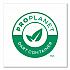 Compostable Paper Hot Cups, ProPlanet Seal, 20 oz, White/Green, 600/Carton (420PLAPLANET)