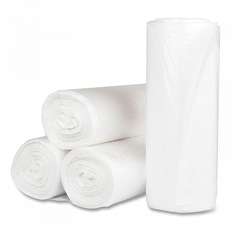 High-Density Commercial Can Liners, 60 gal, 17 mic, 38