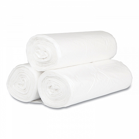 High-Density Commercial Can Liners, 60 gal, 17 mic, 38