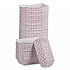 Paper Food Baskets, 6 oz Capacity, 3.78 x 4.3 x 1.08, Red/White, 1,000/Carton (30LAG040)