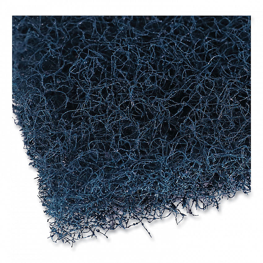 Extra Heavy-Duty Scouring Pad, 3.5 x 5, Dark Blue, 20/Carton (188)