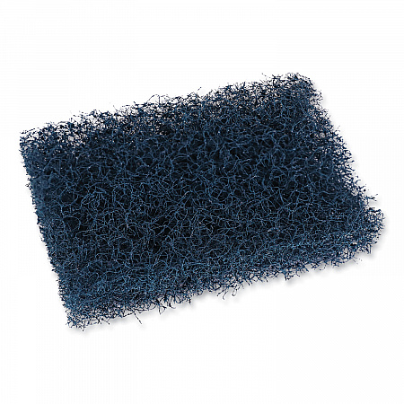 Extra Heavy-Duty Scouring Pad, 3.5 x 5, Dark Blue, 20/Carton (188)