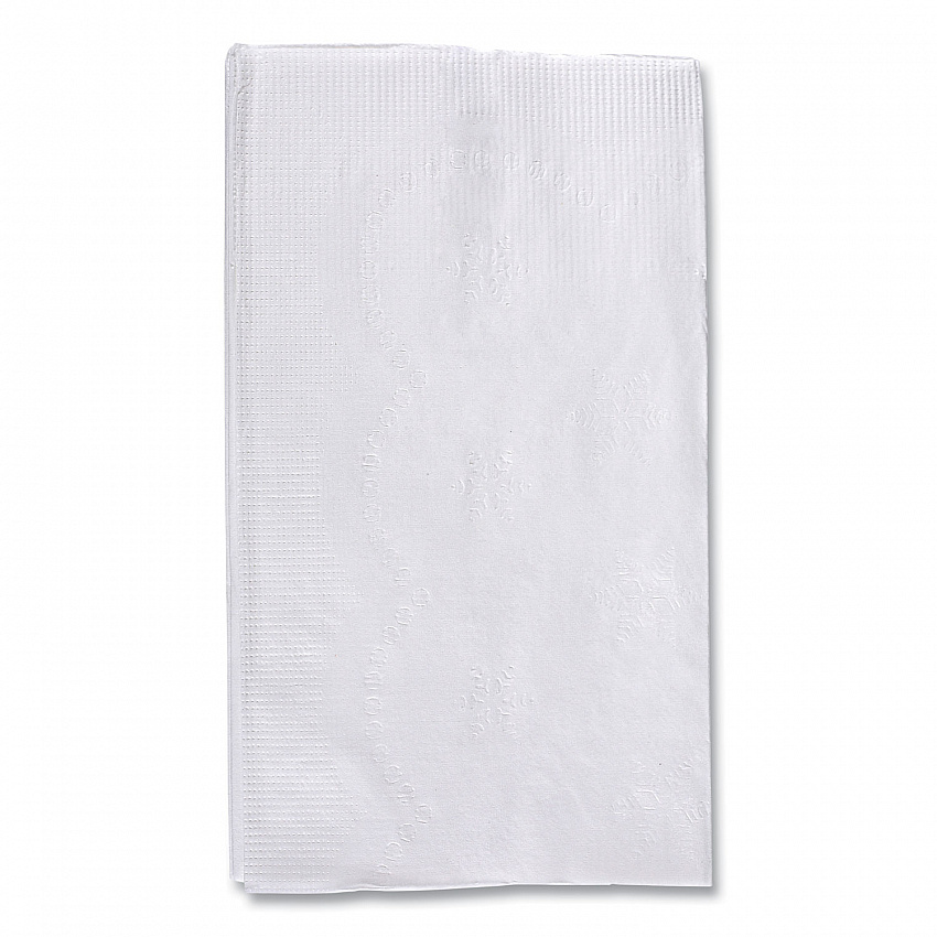 1/8-Fold Dinner Napkins, 2-Ply, 15 x 17, White, 150/Pack, 20 Packs/Carton (8321W)