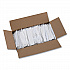 Six-Piece Cutlery Kit, Mediumweight, Fork/Knife/Napkin/Pepper/Salt/Spoon, Plastic, White, 250/Carton (FKTNSMWPSWH)
