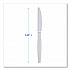 Heavyweight Polystyrene Cutlery, Knife, Plastic, White, 1,000/Carton (KNIFEHW)