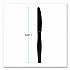Heavyweight Polystyrene Cutlery, Knife, Plastic, Black, 1,000/Carton (KNIFEHWBLA)