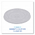 PET Cold Cup Lids, Fits 14 oz to 24 oz Cold Cups, Plastic, Clear, 100/Sleeve, 10 Sleeves/Carton (PETSTRAW)