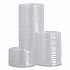 PET Cold Cup Lids, Fits 14 oz to 24 oz Cold Cups, Plastic, Clear, 100/Sleeve, 10 Sleeves/Carton (PETSTRAW)