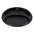 Hi-Impact Plastic Dinnerware, 3-Compartment Plate, 10