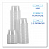 Souffle/Portion Cups, 2 oz, Plastic, Clear, 125/Sleeve, 20 Sleeves/Carton (PRTN2TS)