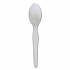 Heavyweight Polystyrene Cutlery, Spoon, Plastic, White, 1,000/Carton (SPOONHW)